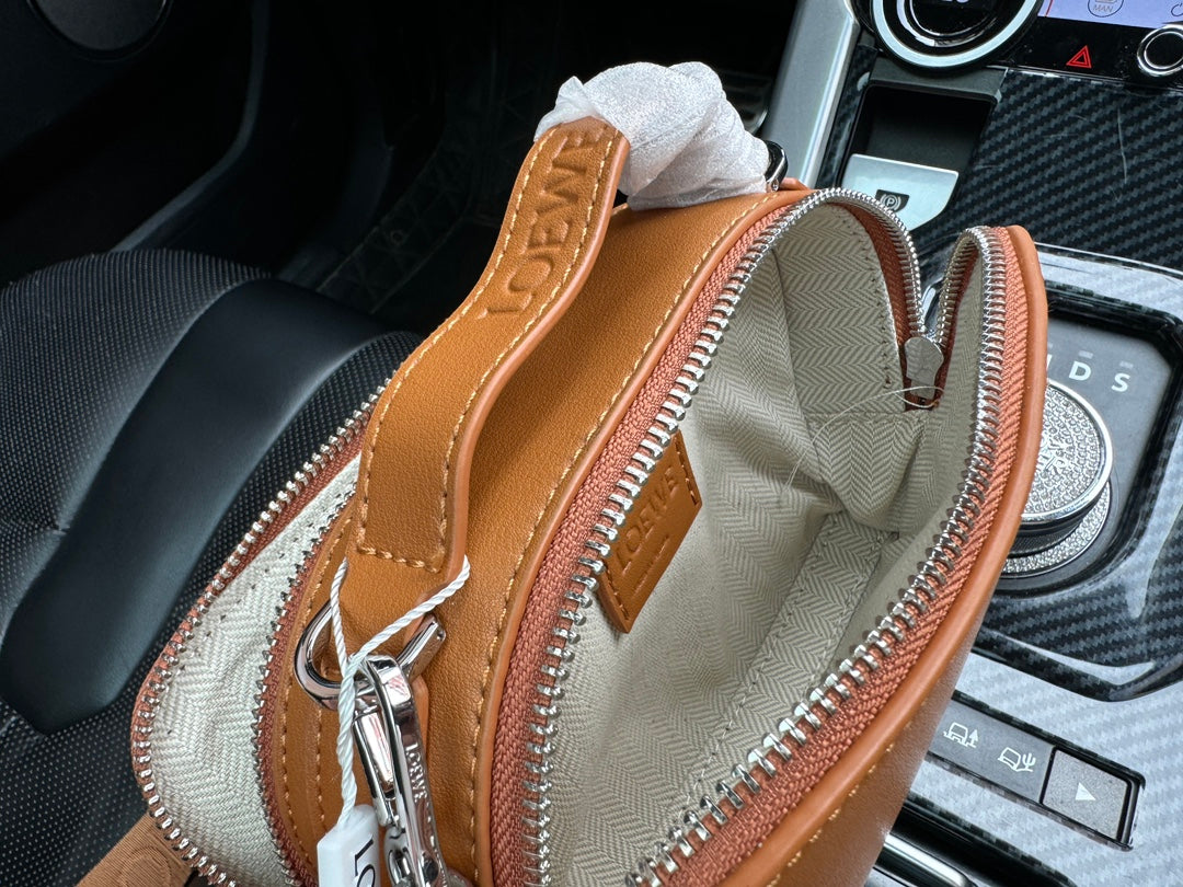 LOE MINI 18 CAMERA CROSS BODY BAG IN WARM DESERT CALFSKIN mysite