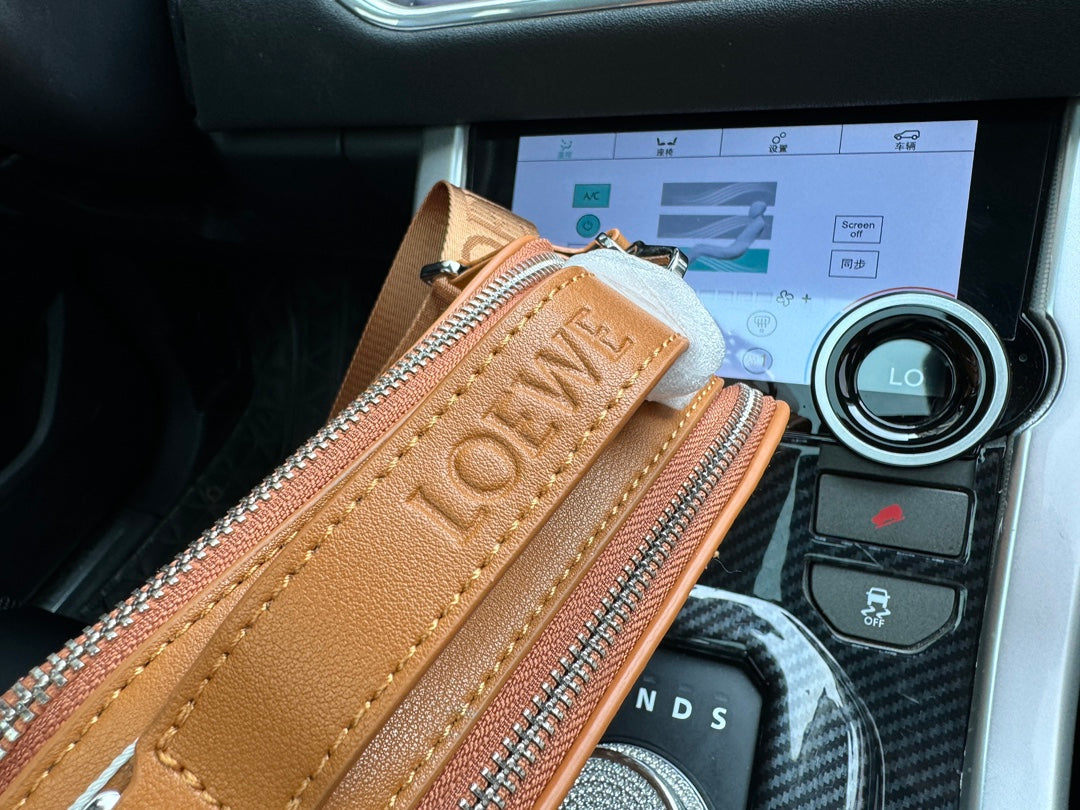 LOE MINI 18 CAMERA CROSS BODY BAG IN WARM DESERT CALFSKIN mysite