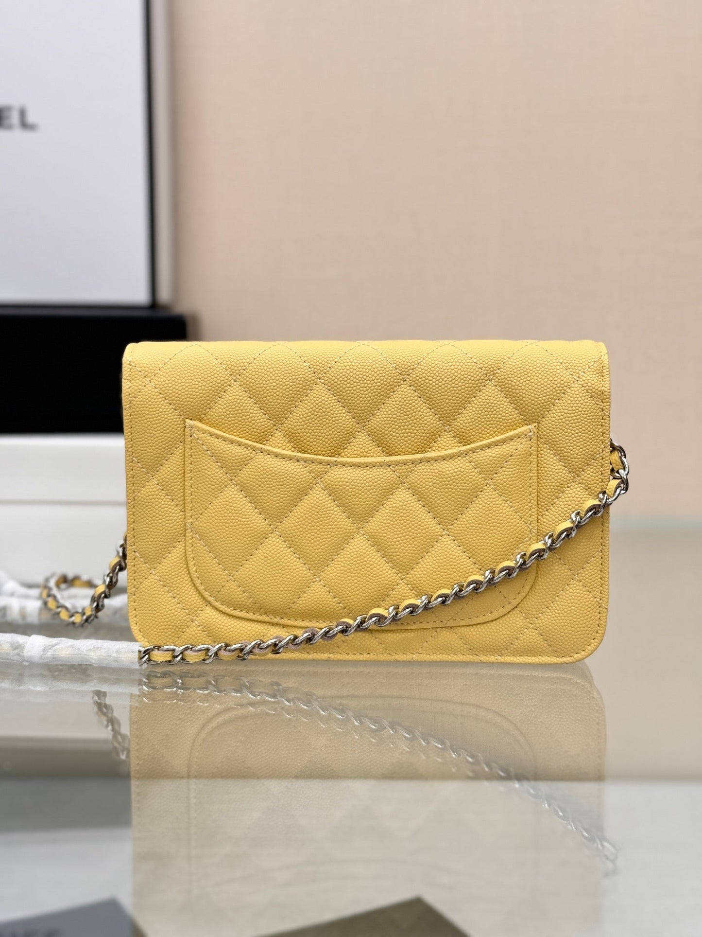 WOC 19CM LIME CAVIAR SILVER HARDWARE mysite