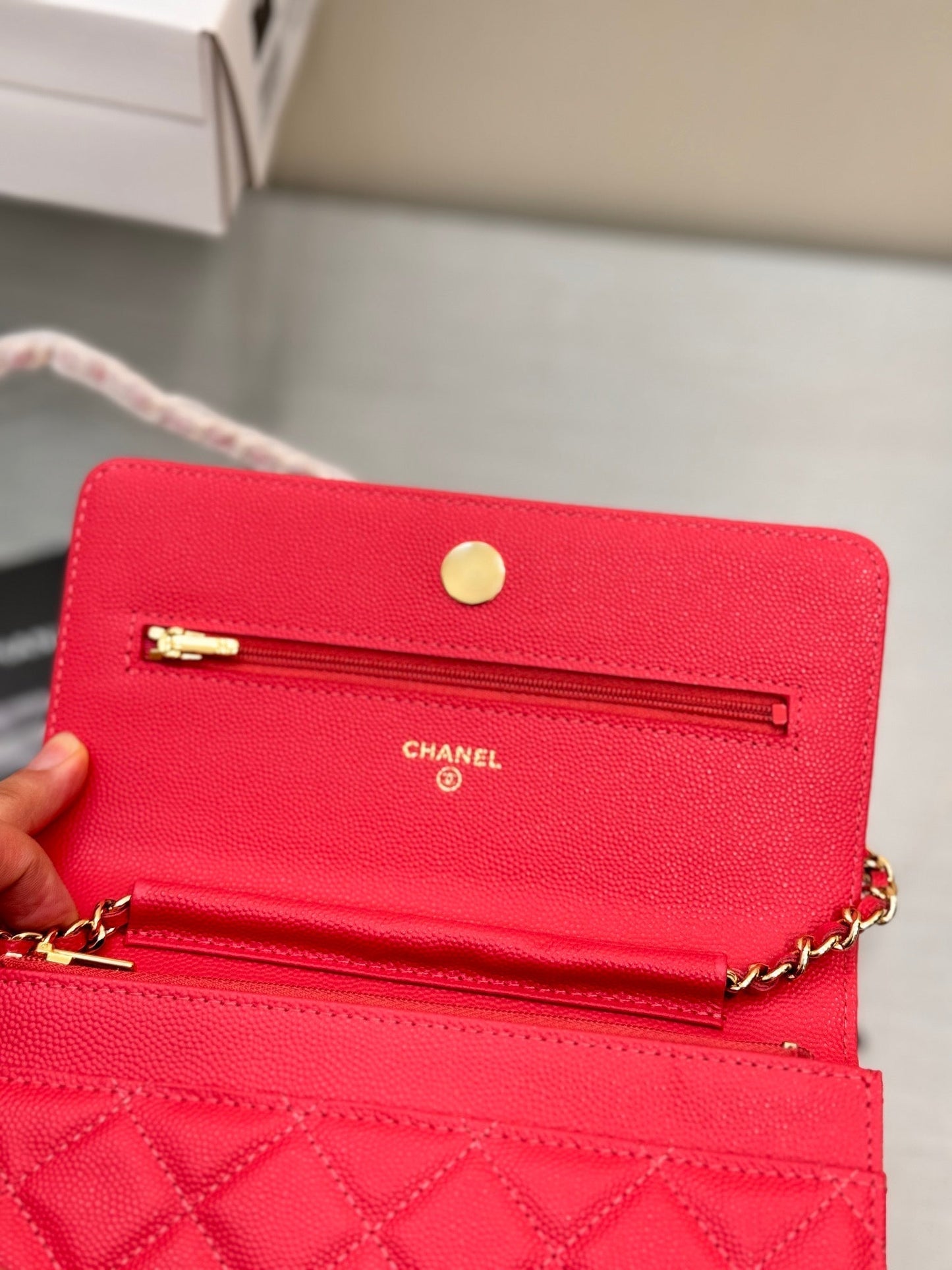 WOC 19CM RED CAVIAR GOLD HARDWARE mysite