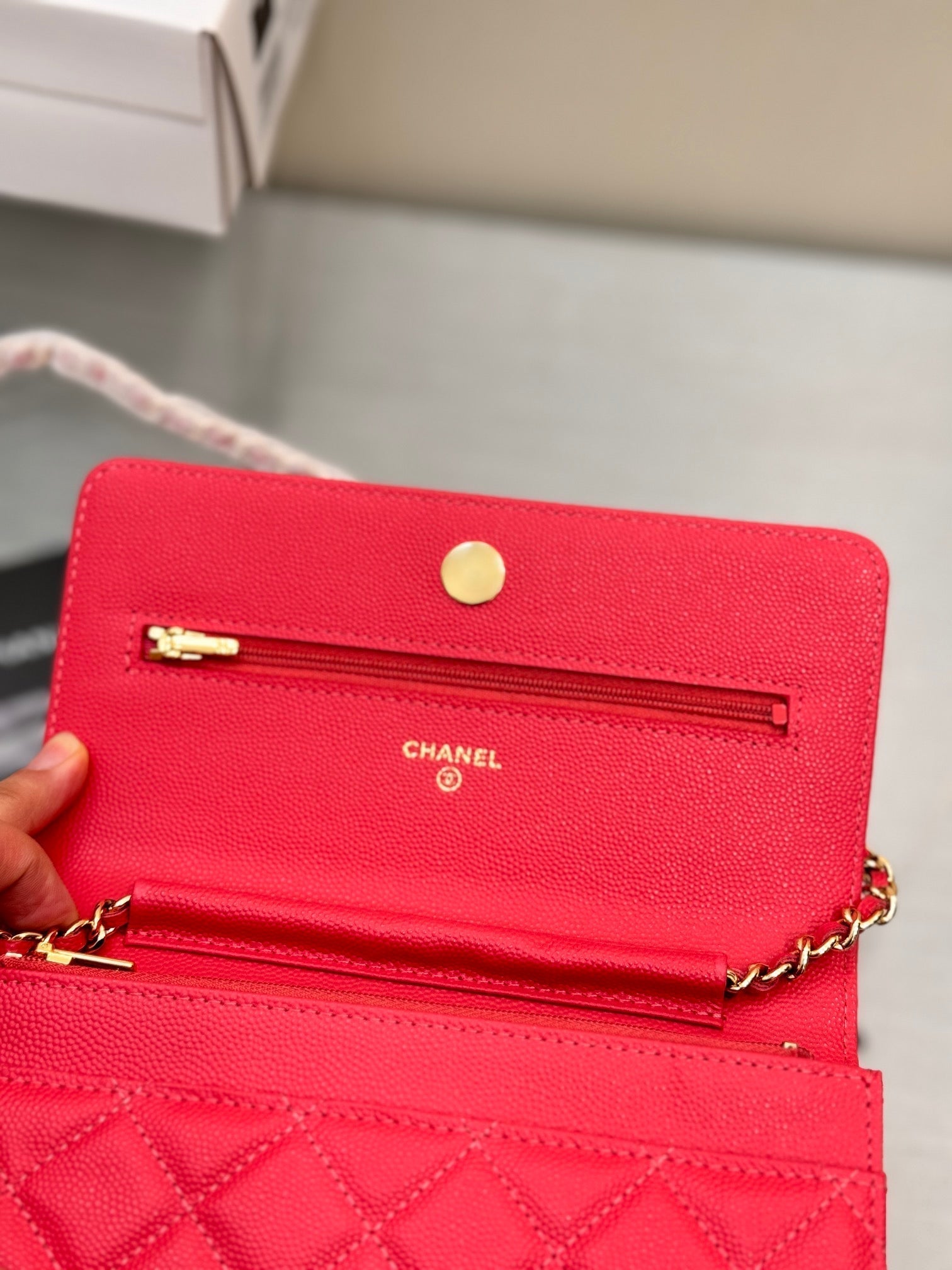 WOC 19CM RED CAVIAR GOLD HARDWARE mysite