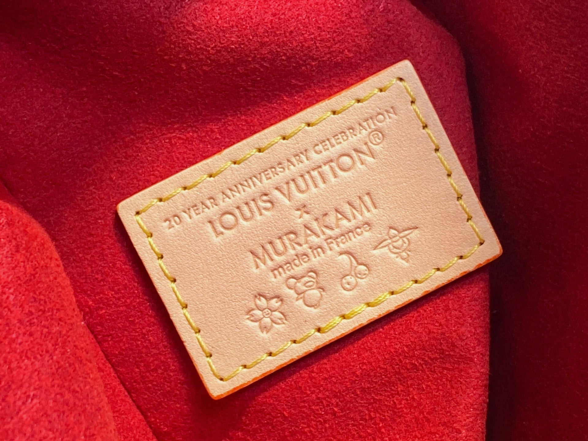 LV x TM Side Trunk MM 23.5cm Brown Cherry Canvas mysite