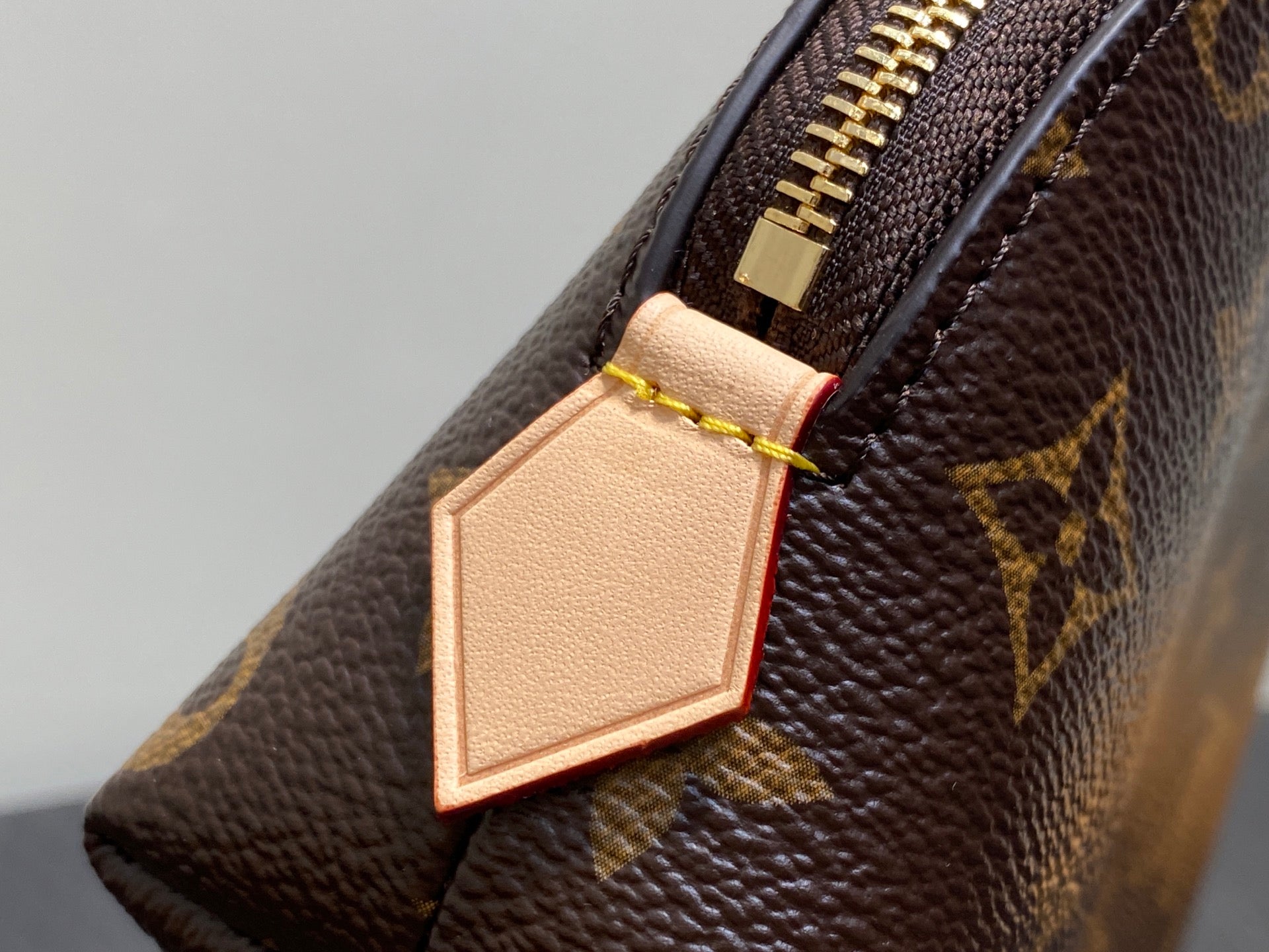 LV x TM Cosmetic Pouch PM Monogram Coasted Canvas mysite