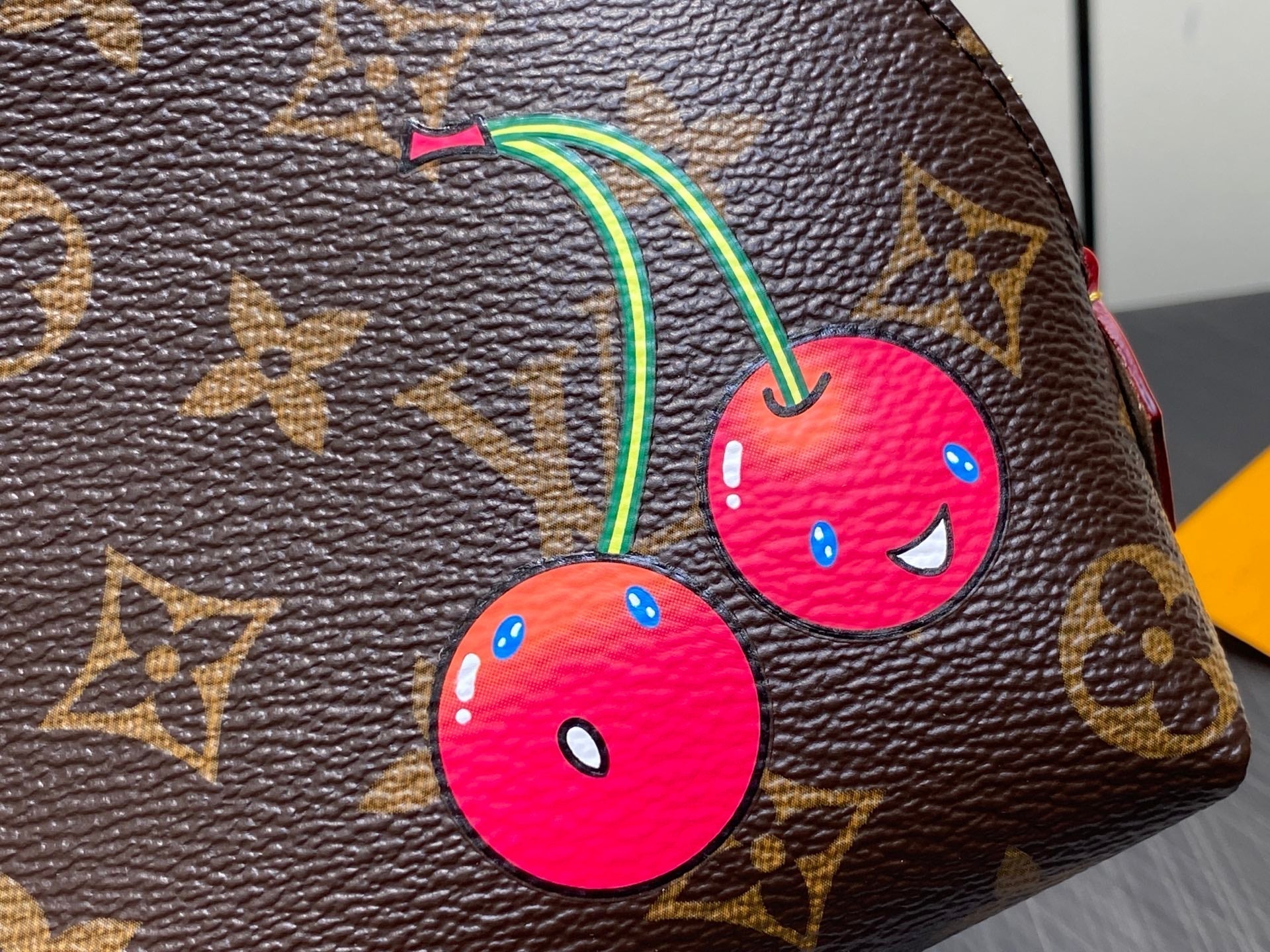 LV x TM Cosmetic Pouch PM Monogram Coasted Canvas mysite