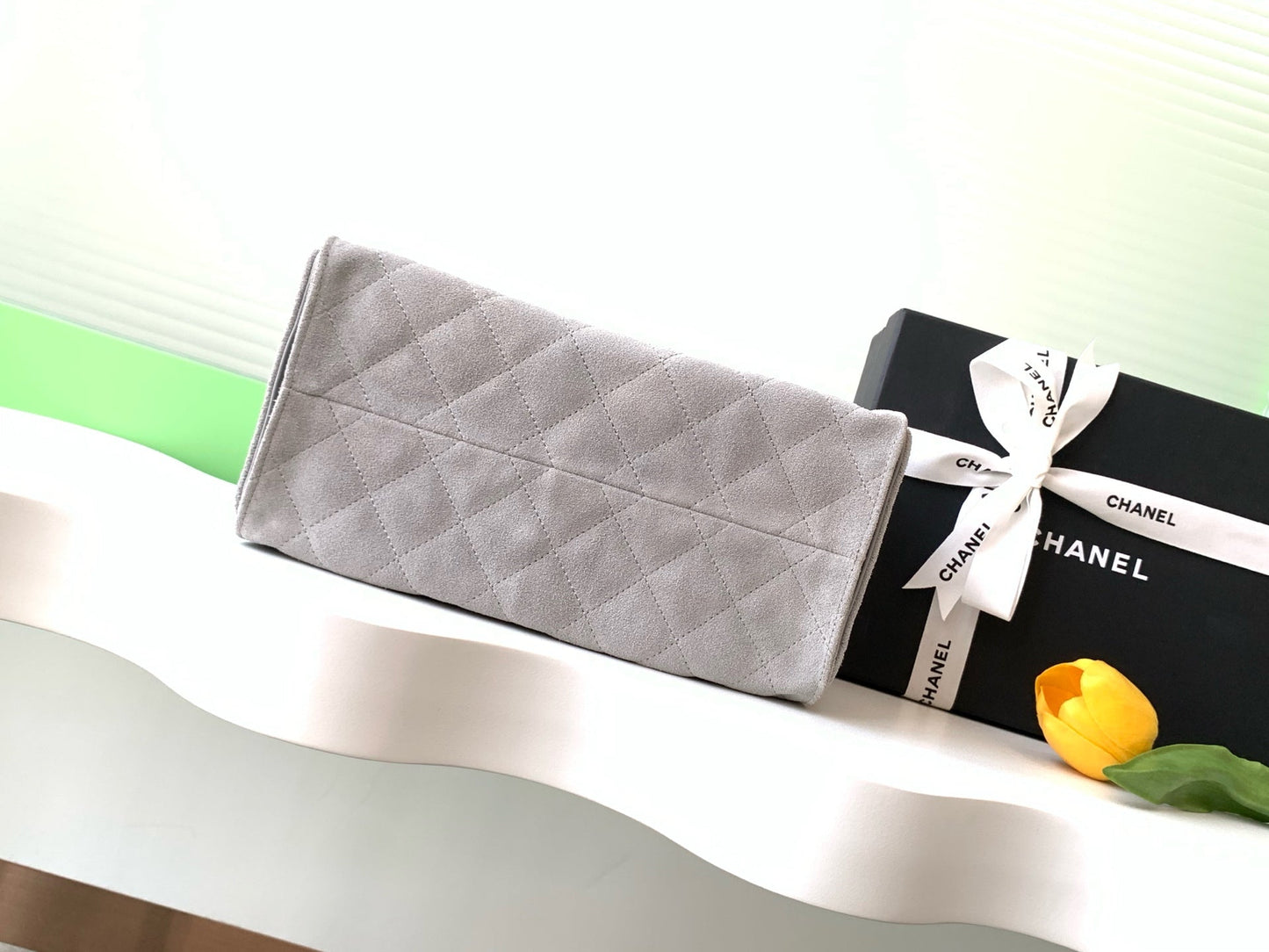 CC 25C Hobo Bag 30cm Dark Grey Suede mysite