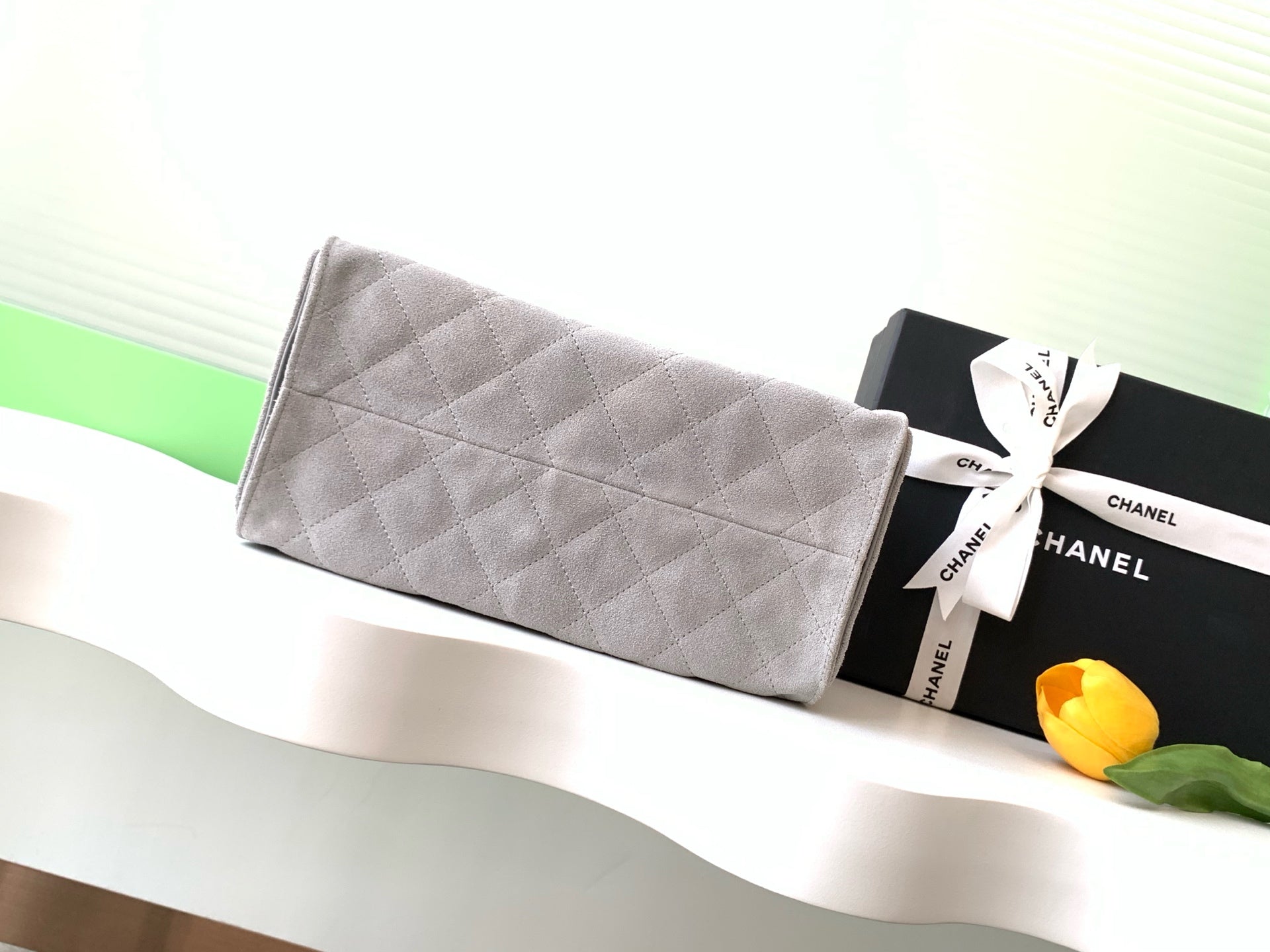 CC 25C Hobo Bag 30cm Dark Grey Suede mysite