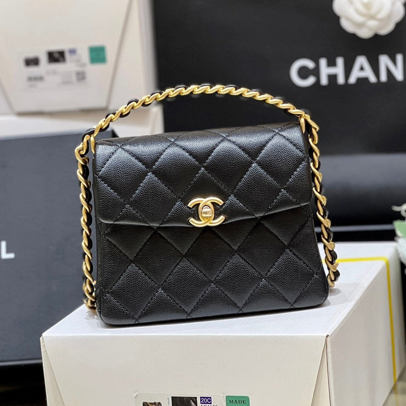 24s 31 ruecambon 15cm black caviar leather mysite