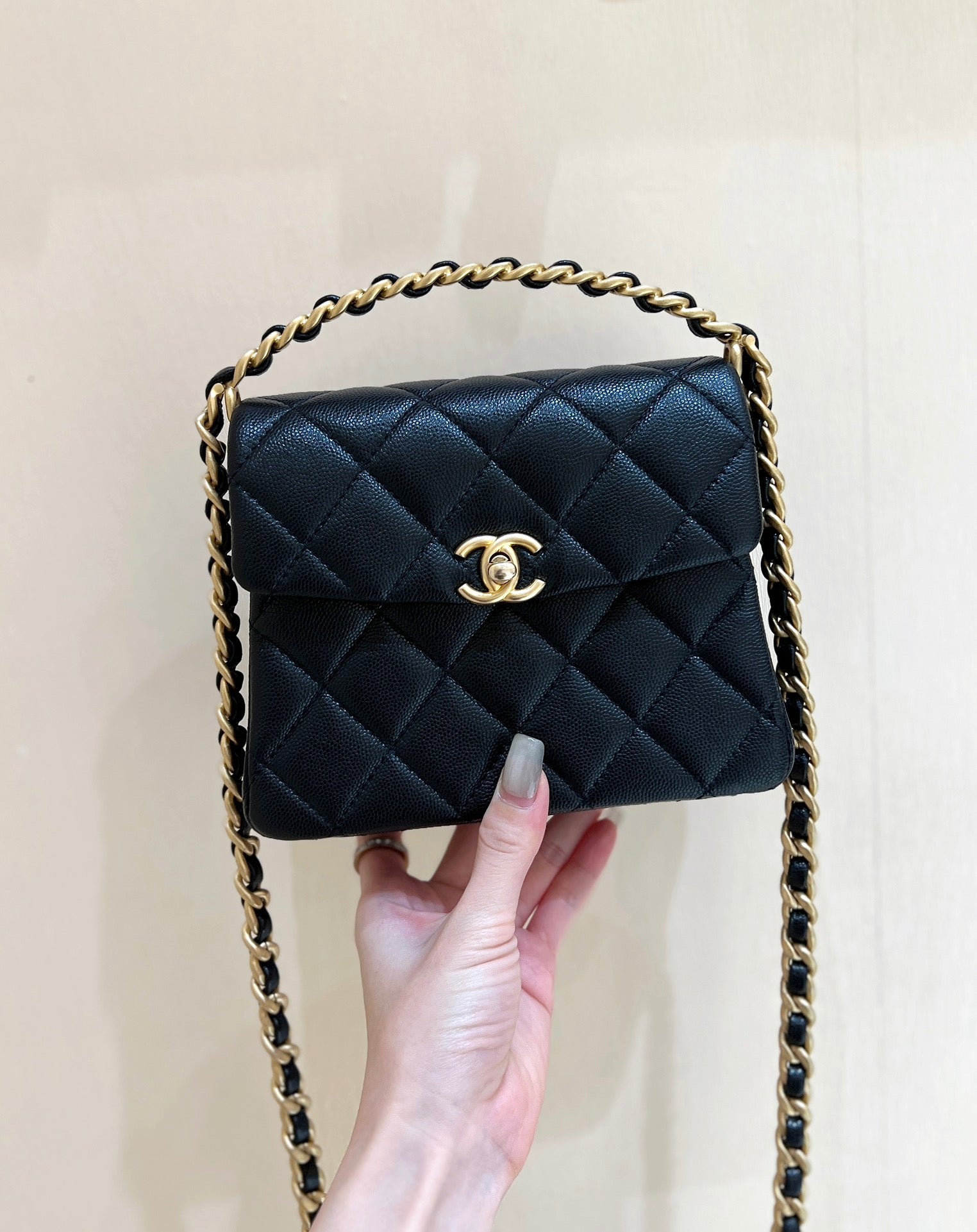 24s 31 ruecambon 15cm black caviar leather mysite