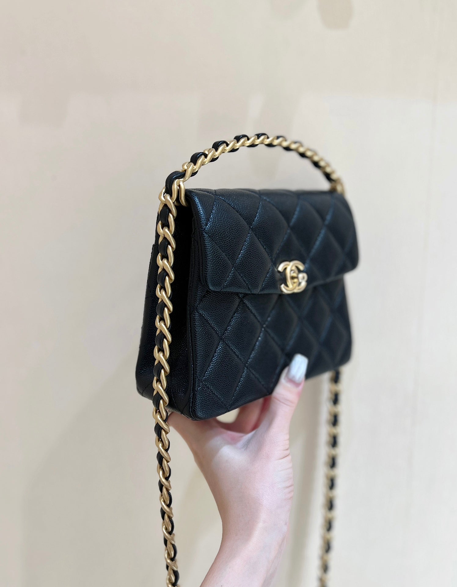 24s 31 ruecambon 15cm black caviar leather mysite