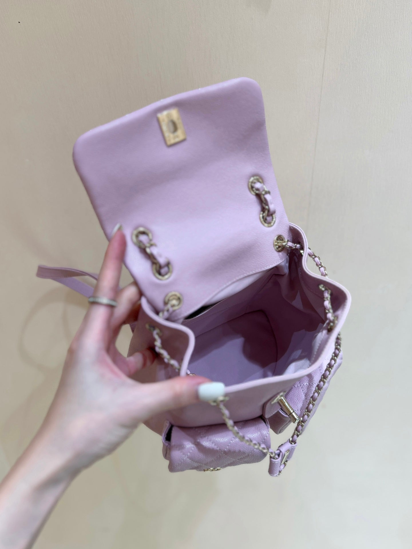 24a duma backpack purple caviar leather light gold hardware mysite