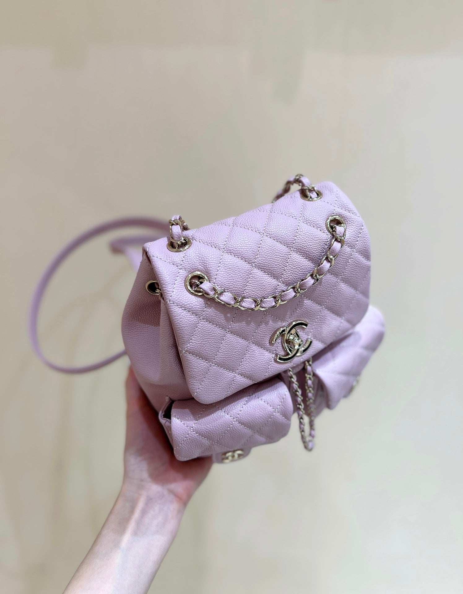 24a duma backpack purple caviar leather light gold hardware mysite