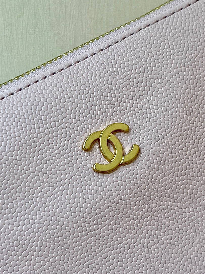 CC 24K Hobo 22 Bag Light Pink Grained Calfskin mysite