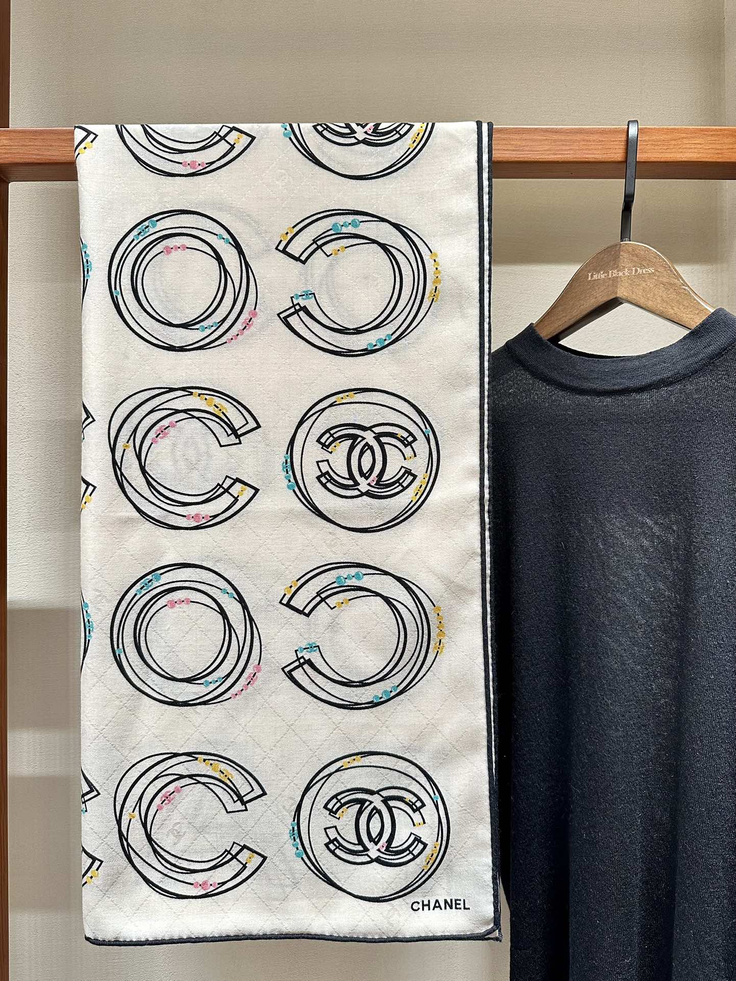 SQUARE SCARF 140 CM IN WHITE MONOGRAM SILK 403989 mysite