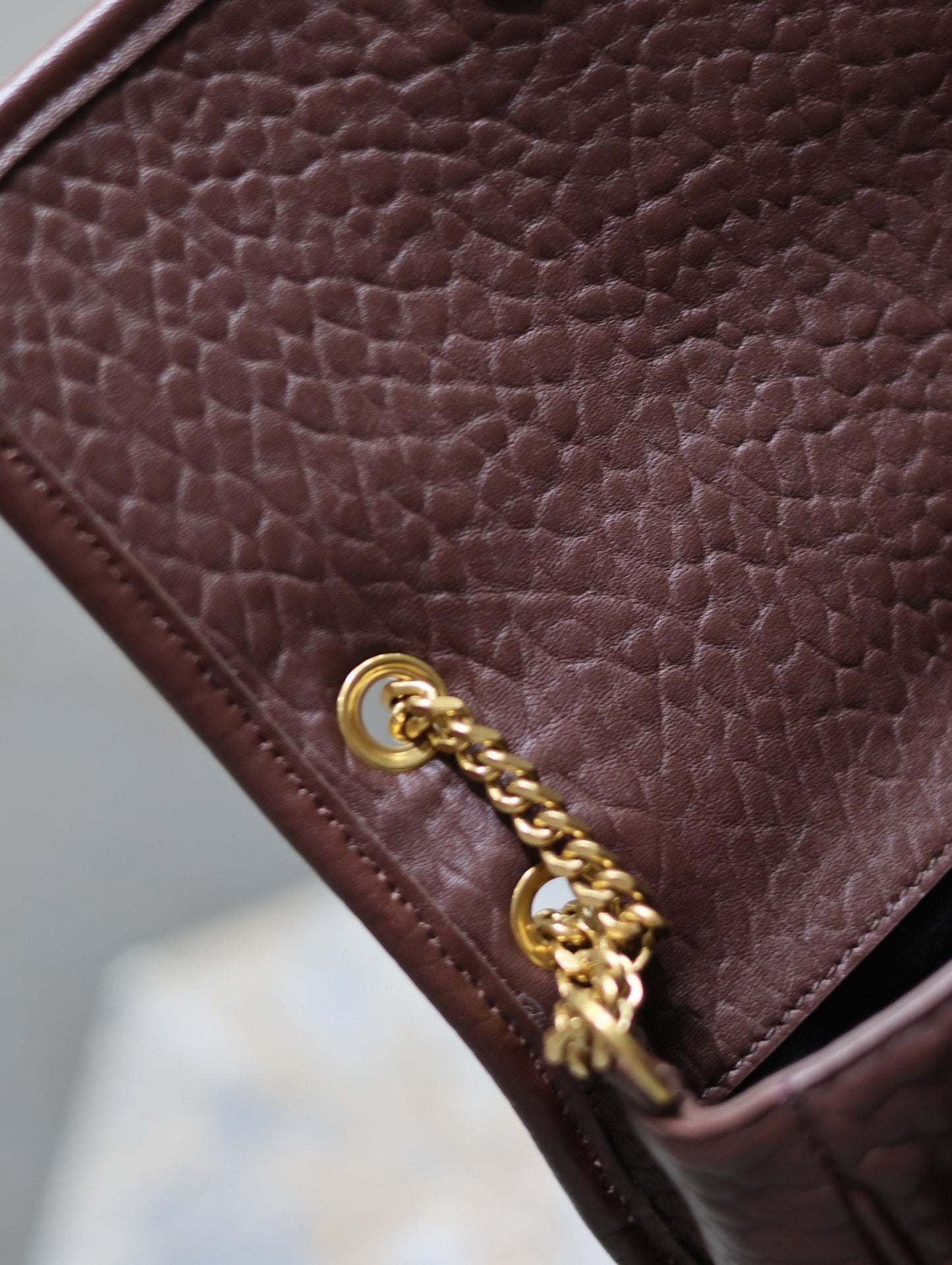 JAMIE POCHON 38 IN ARMY GREEN LAMBSKIN GOLD HARDWARE mysite