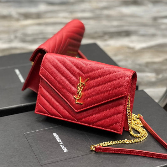 YL WOC 19 RED CHEVERON CAVIAR GOLD HARDWARE mysite