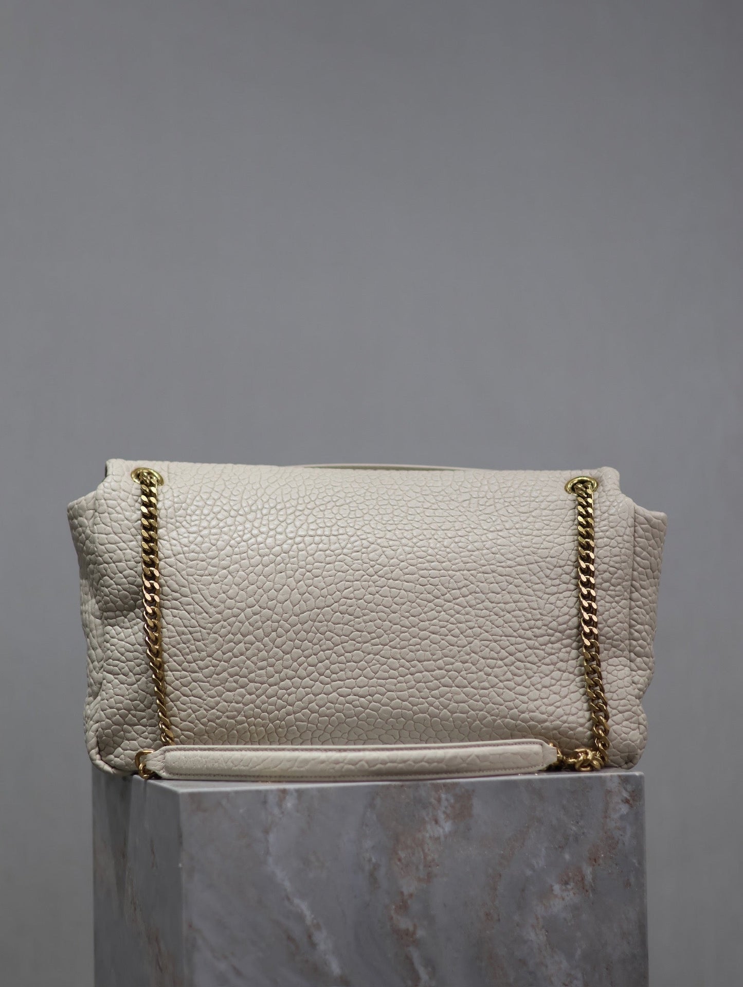CALYPSO BAG 35 IN WHITE LAMBSKIN GOLD HARDWARE mysite