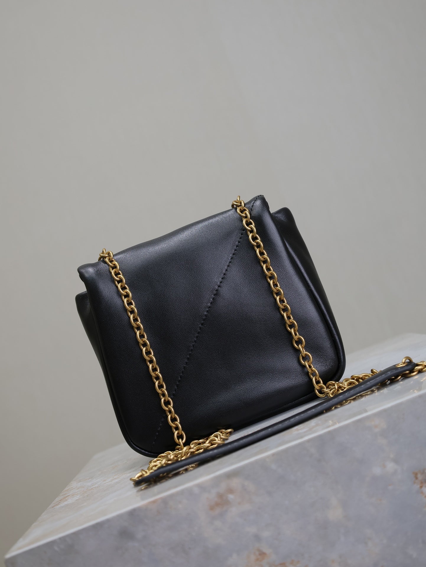 Prada Mini Jamie 4.3 Shoulder Bag 16cm Black Lambskin GHW mysite
