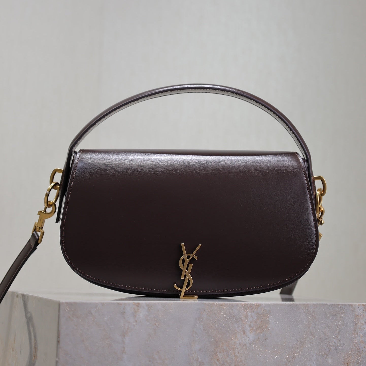 VOLTAIRE 24 IN BRUNETTE BROWN CALFSKIN mysite