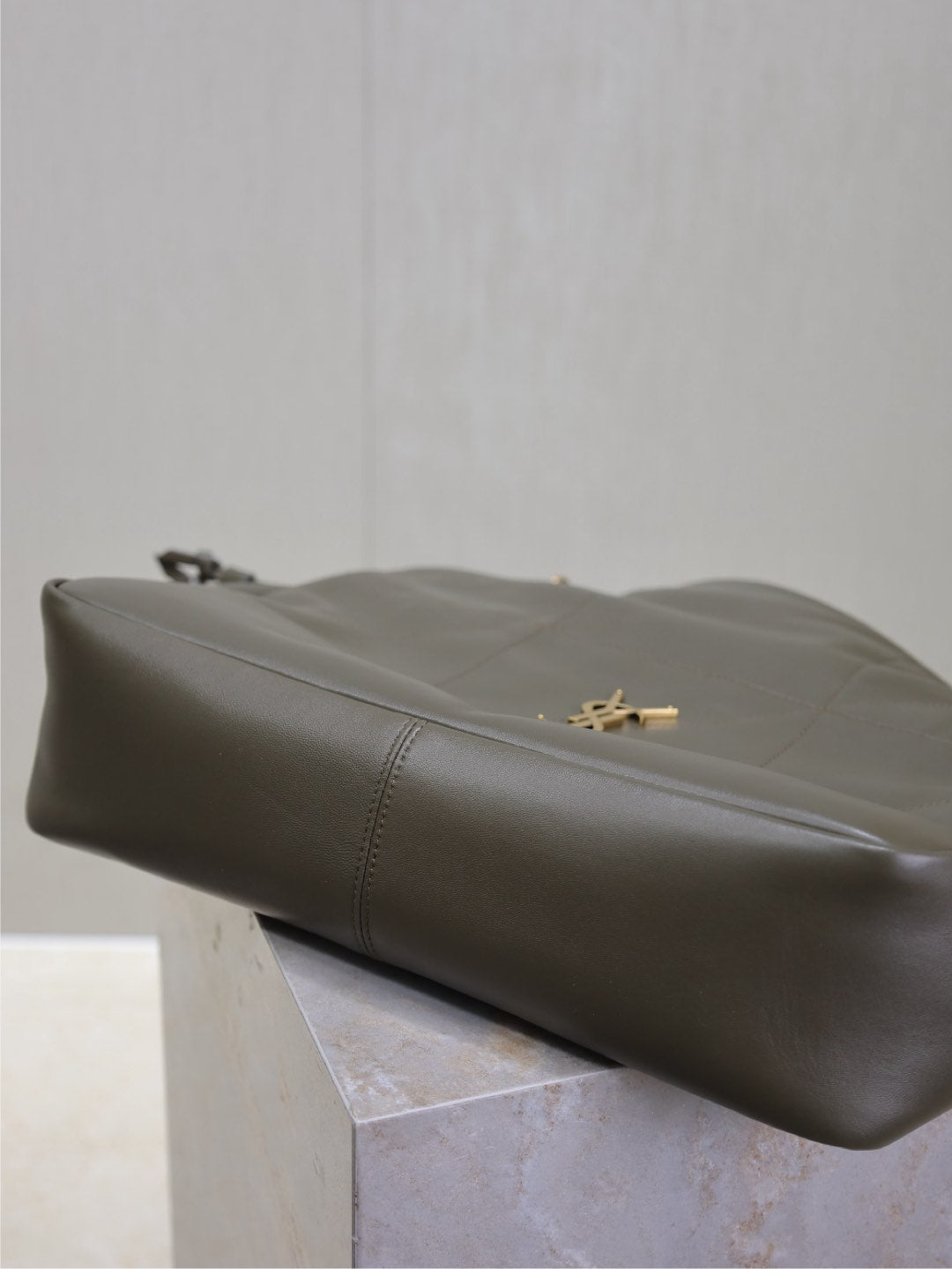 JAMIE LARGE POCHON 34 IN UNIFORM GREEN LAMBSKIN COPPER HARDWARE mysite