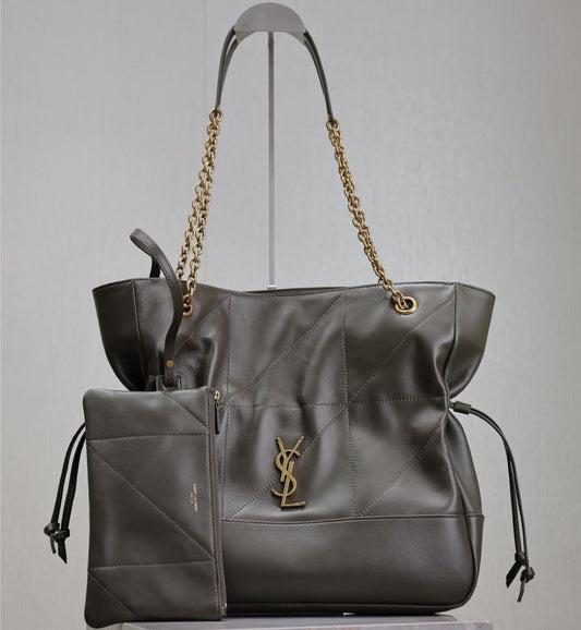 JAMIE LARGE POCHON 34 IN UNIFORM GREEN LAMBSKIN COPPER HARDWARE mysite