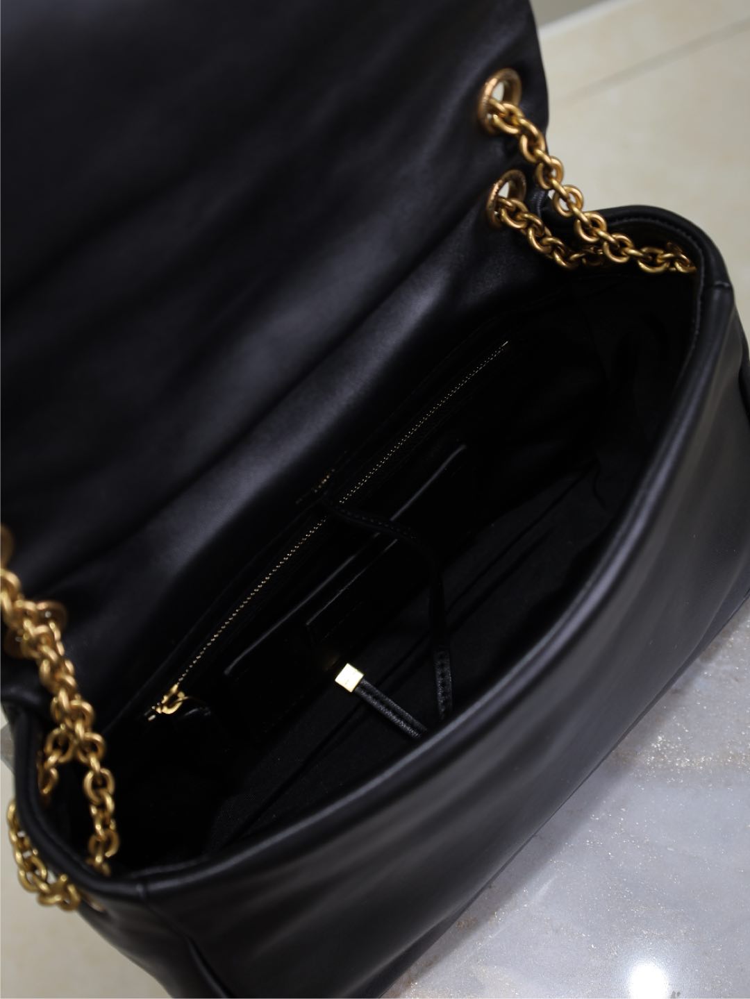 JAMIE 4.3 SMALL BAG 25 IN BLACK LAMBSKIN GOLD HARDWARE mysite