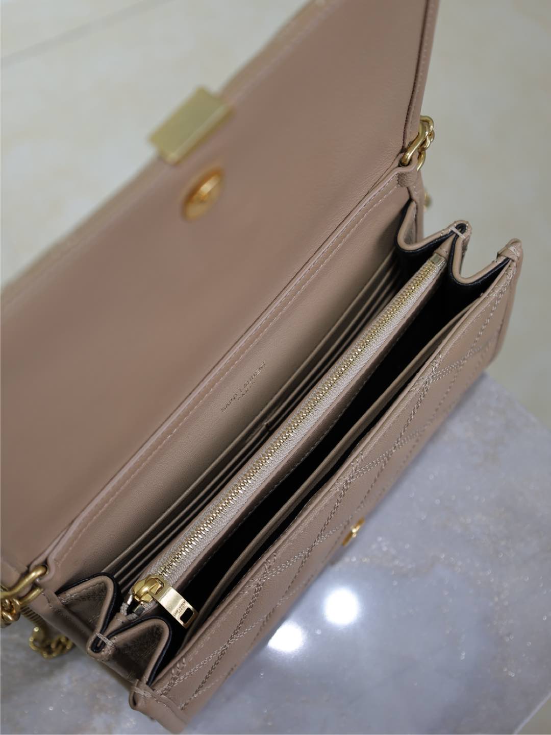 BECKY 22 IN MEDIUM BROWN QUILTED LAMBSKIN GOLD HARDWARE mysite