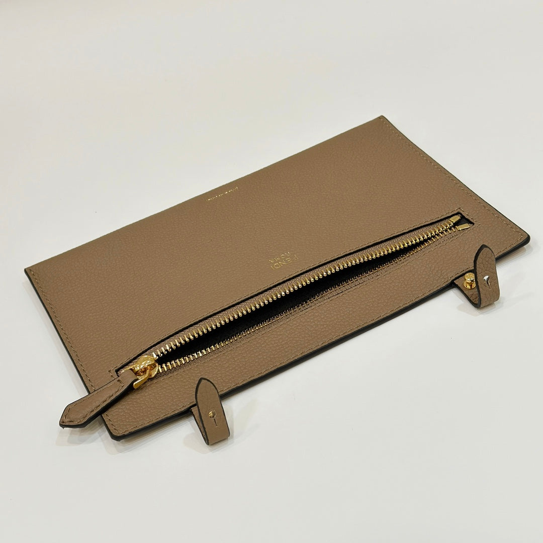 FENDI ROLL 22 TOTE BAG IN MIDNIGHT BLUE MIX WHITE CANVAS mysite