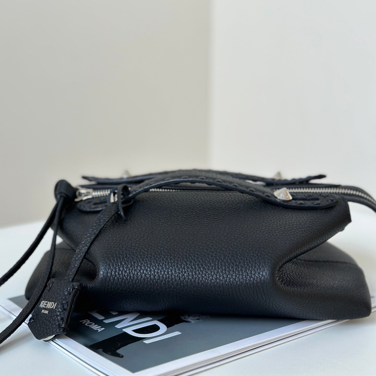 BY THE WAY SELLERIA LARGE 29 BAG IN BLACK CALFSKIN mysite