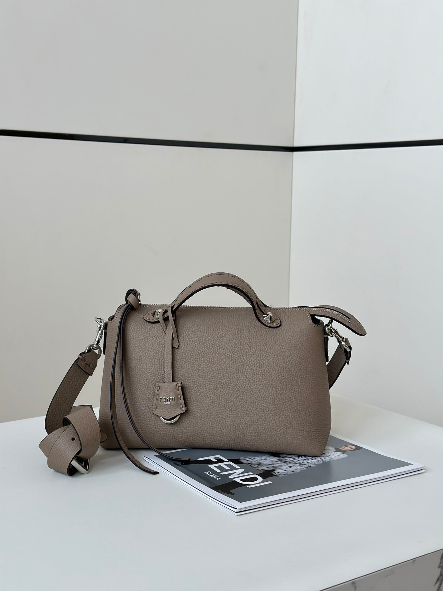 BY THE WAY SELLERIA LARGE 29 BAG IN CEDAR BROWN CALFSKIN mysite