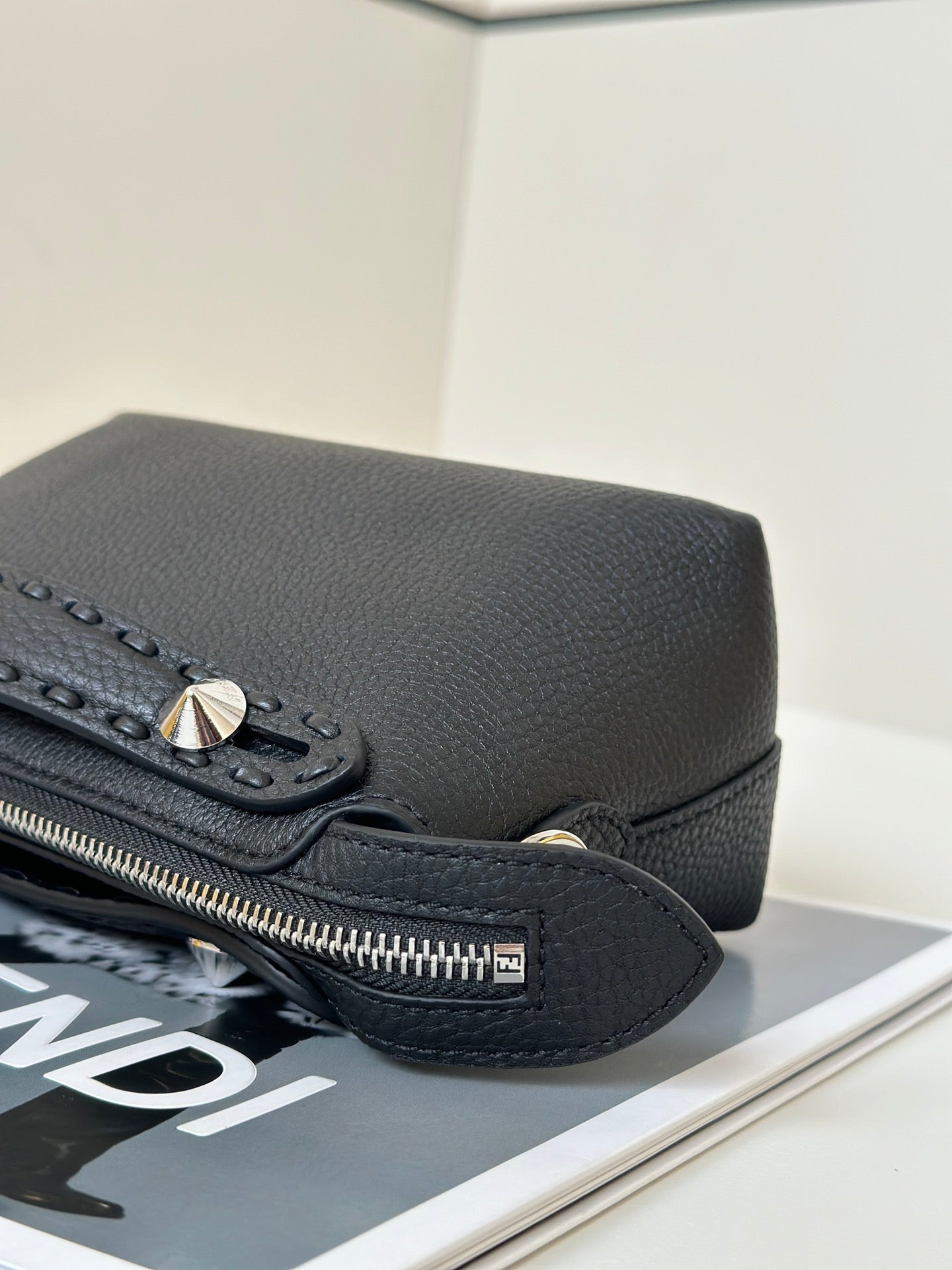 BY THE WAY SELLERIA SMALL 20 BAG IN BLACK CALFSKIN mysite