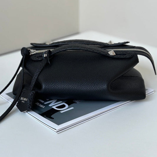 BY THE WAY SELLERIA SMALL 20 BAG IN BLACK CALFSKIN mysite