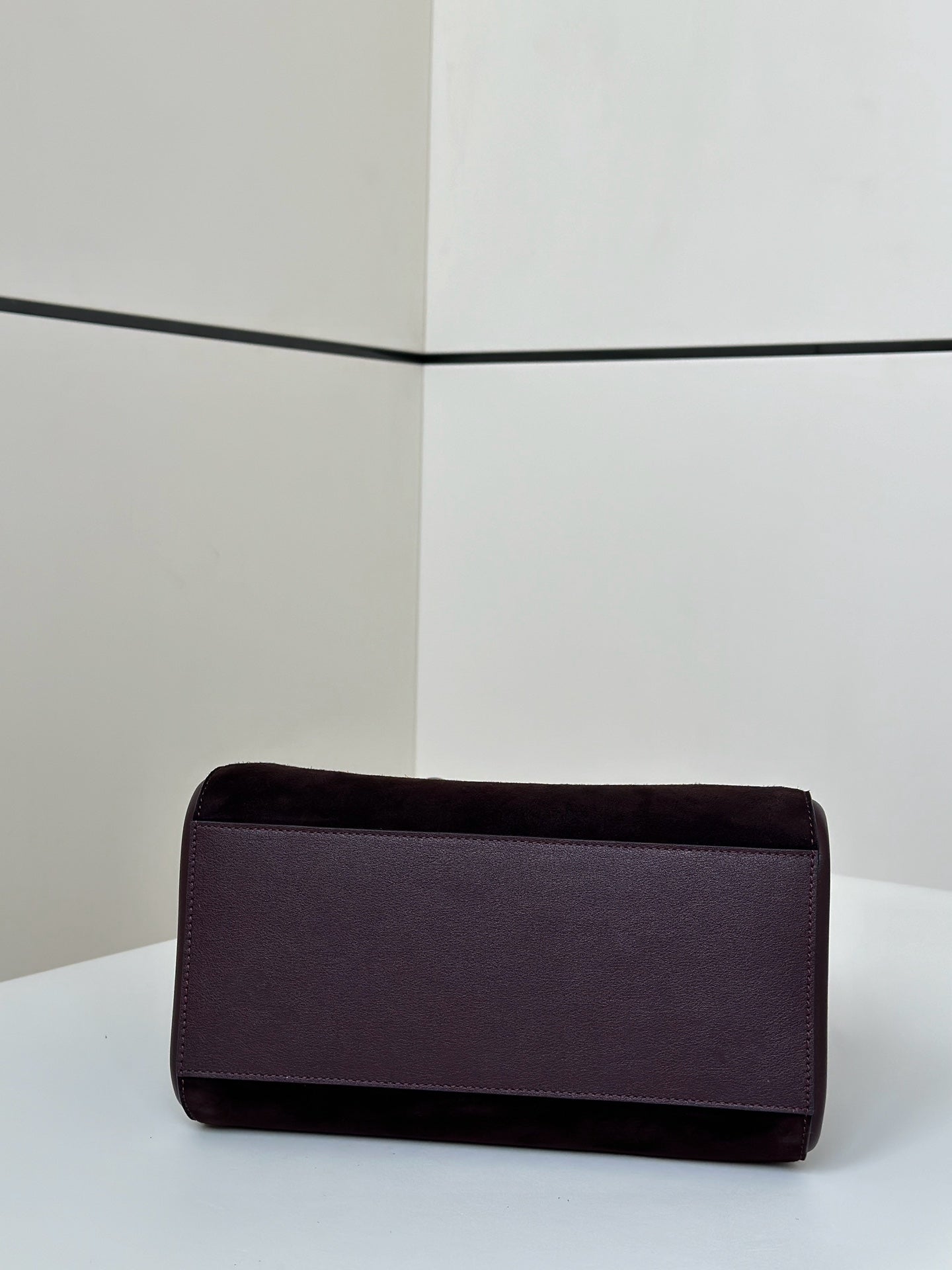 ORIGAMI MINI 19 IN WINE RED LAMBSKIN AND SUEDE mysite