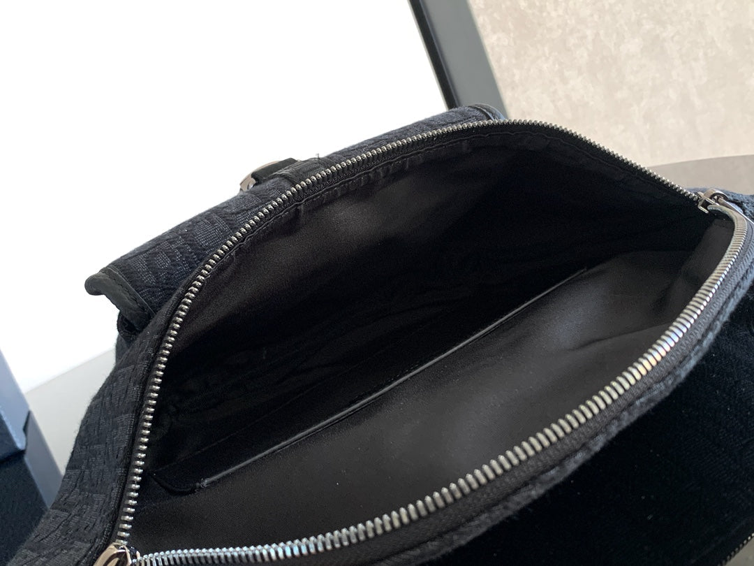 Dior 8 Waist Bag Black Frabic 336248 mysite