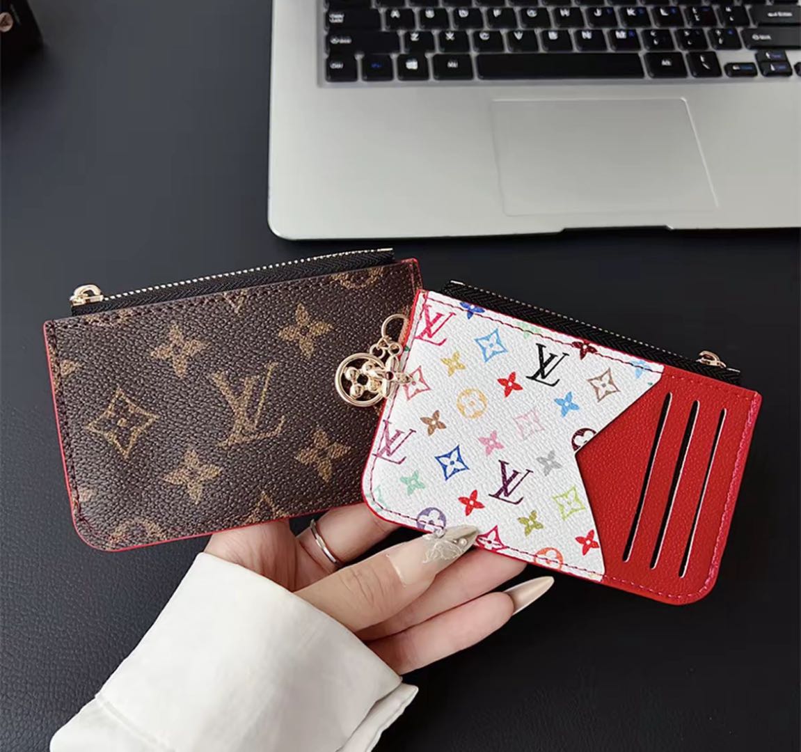 L--Inspired Card Holder Wallet: Chic & Functional!-s mysite