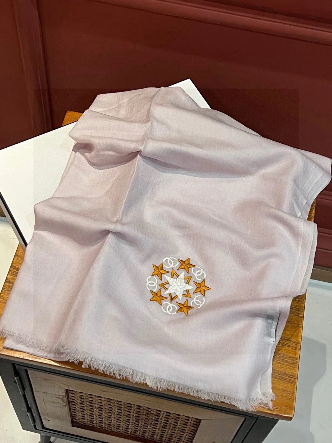 CHANEL 25S SCARF 200 IN CASHMERE WOOL 701966 mysite