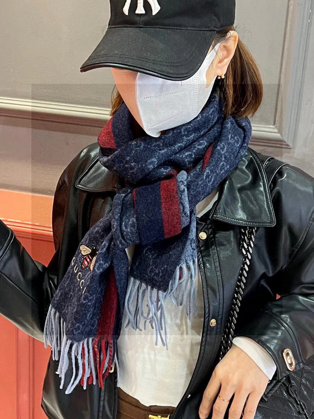 CHANEL 25S SCARF 190 IN CASHMERE 718528 mysite