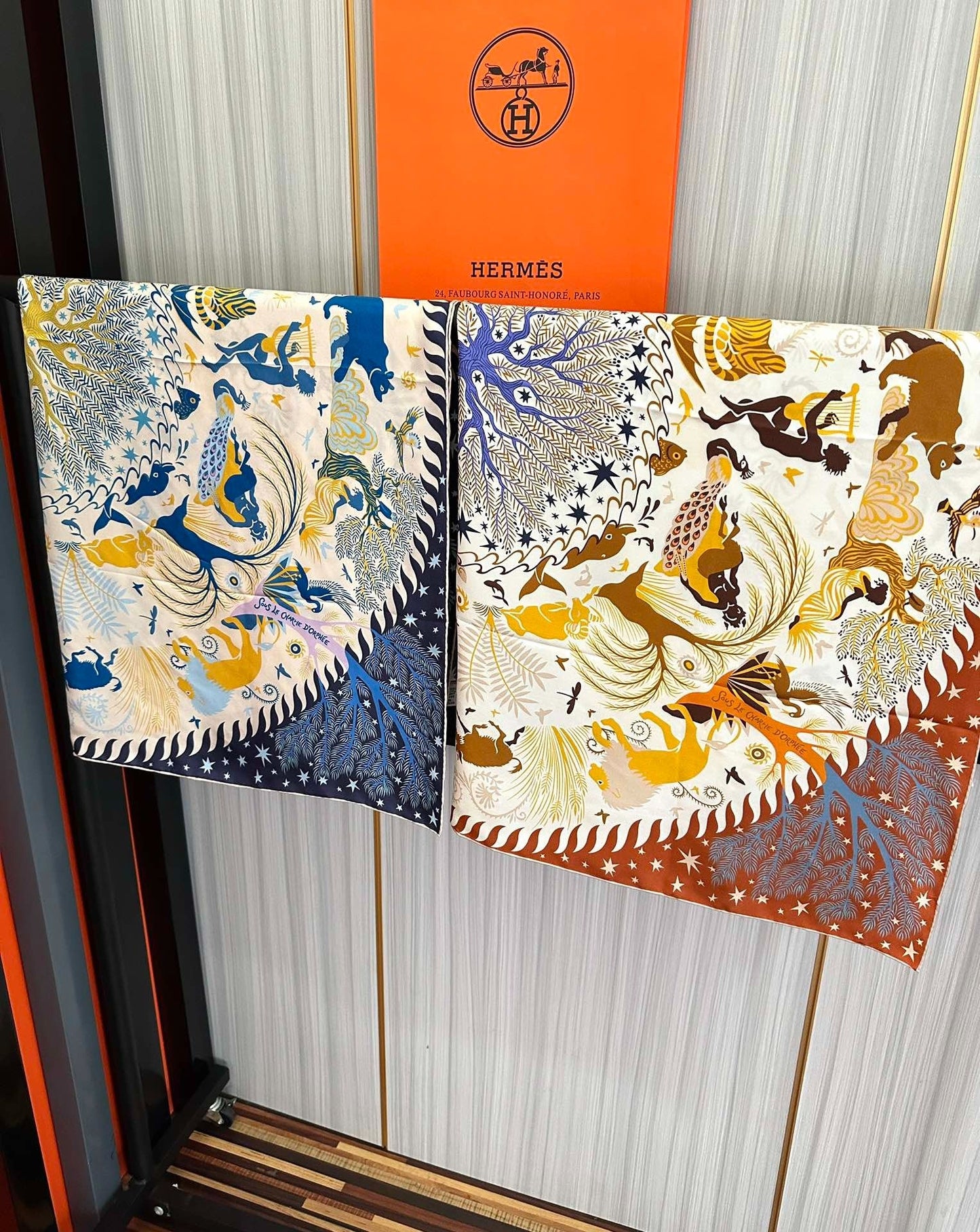 CHANEL 25S SCARF 90 IN SILK 709580 mysite