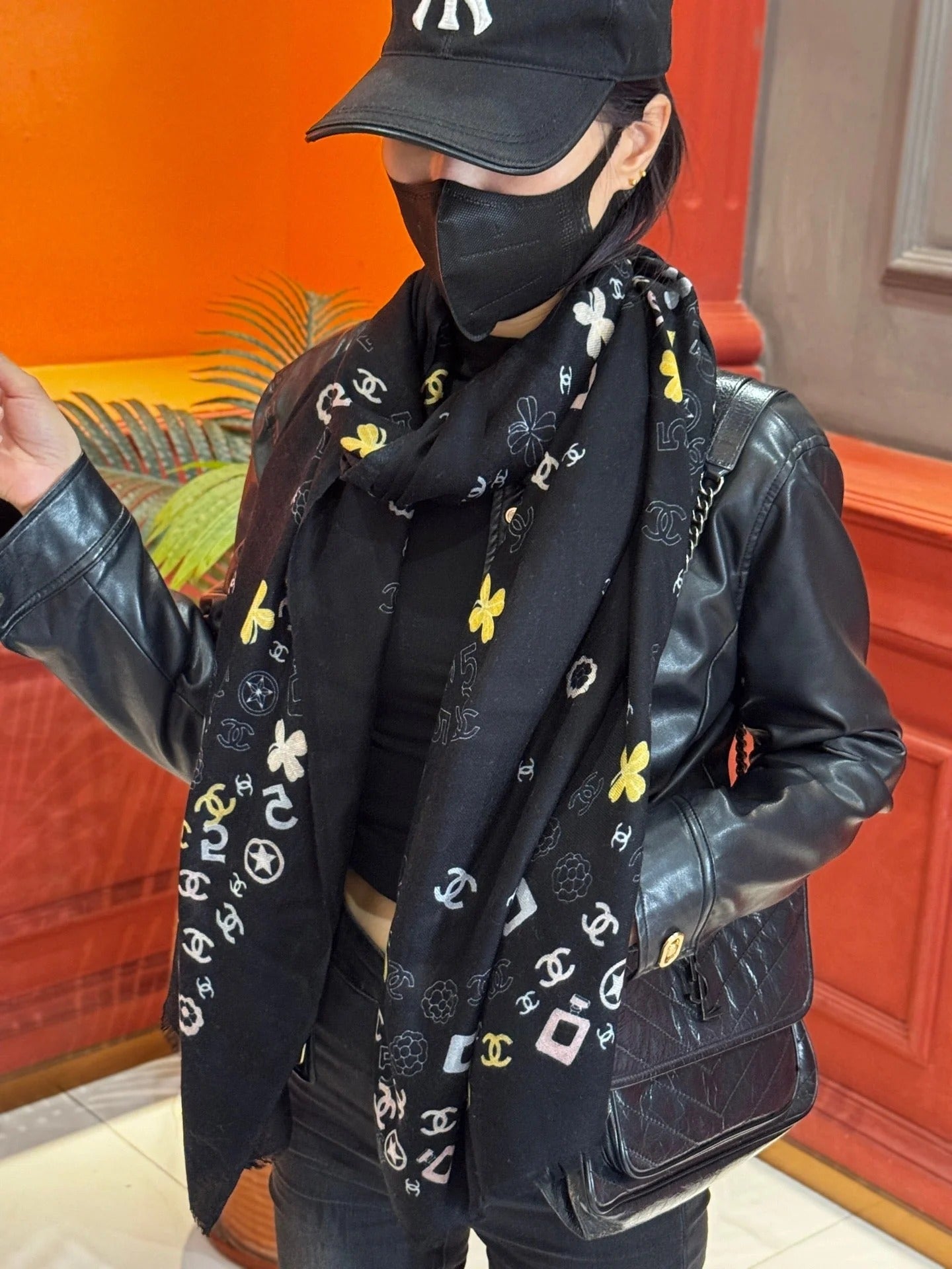 CHANEL 25S SCARF 200 IN CASHMERE 727295 mysite