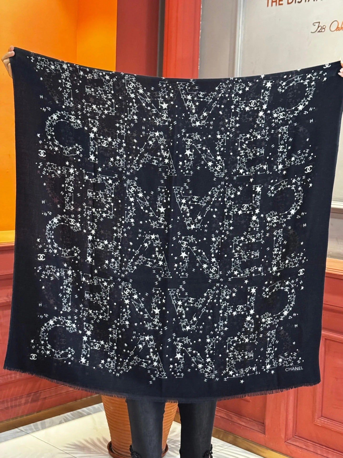 CHANEL 25S SCARF 200 IN CASHMERE 728986 mysite