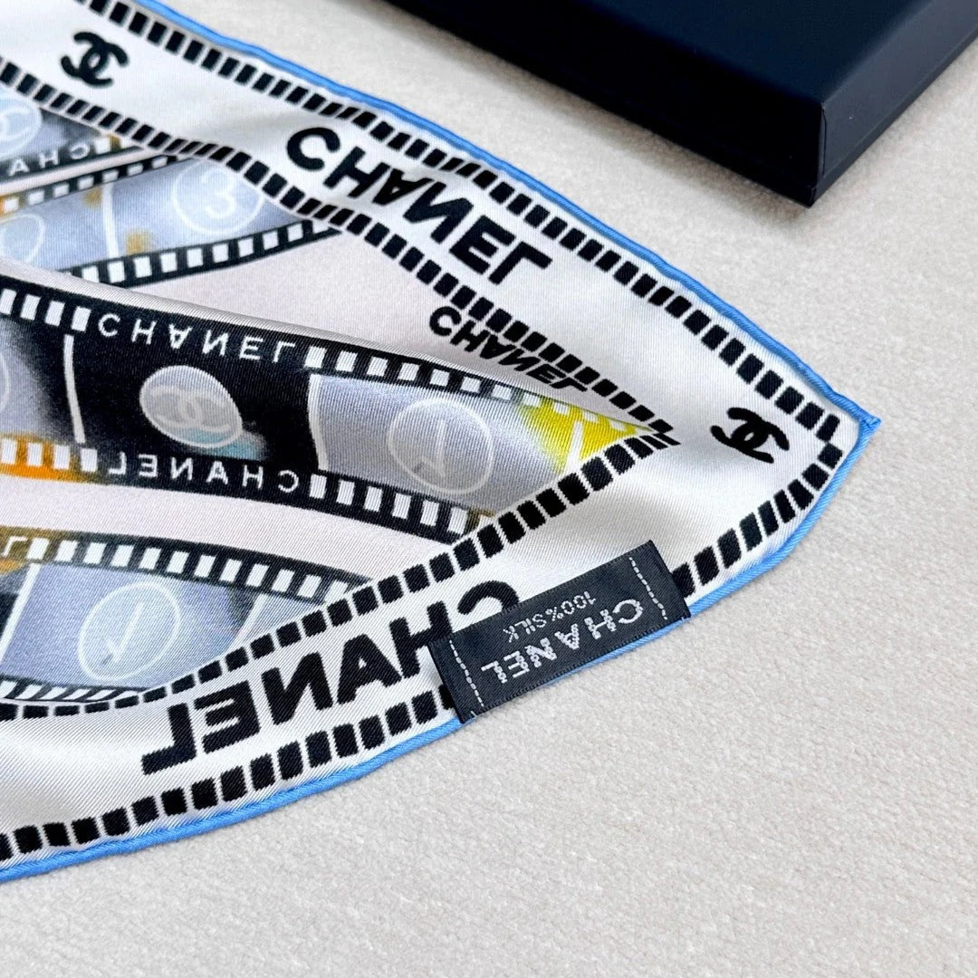 CHANEL 25S SCARF 88 IN SILK 737190 mysite