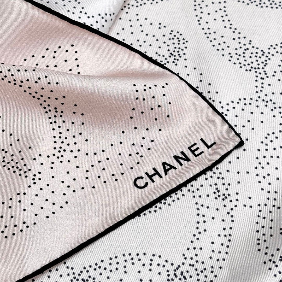 CHANEL 25S SCARF 90 IN SILK 730644 mysite