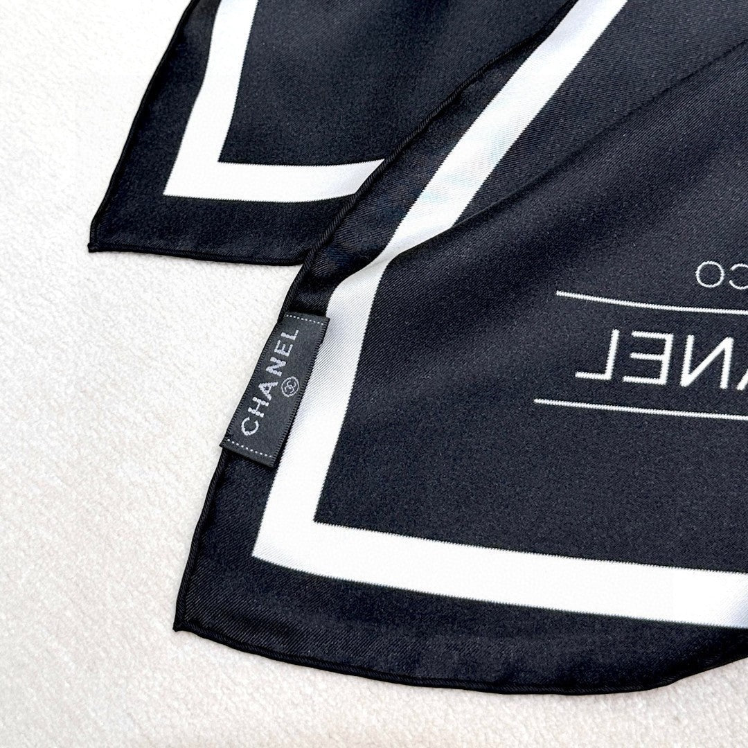 CHANEL 25S SCARF 90 IN SILK 732132 mysite