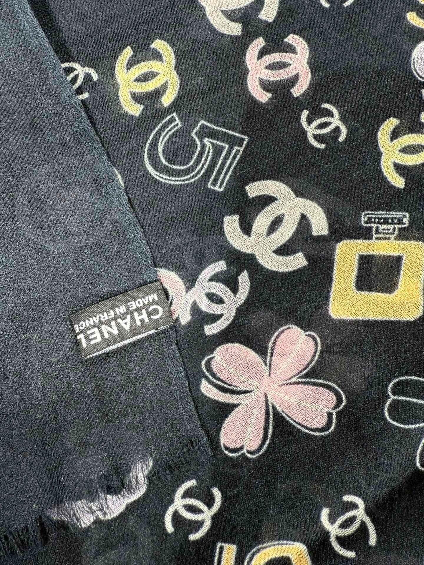 CHANEL 25S SCARF 200 IN CASHMERE 706597 mysite