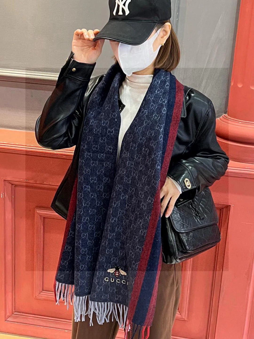 CHANEL 25S SCARF 190 IN CASHMERE 718528 mysite