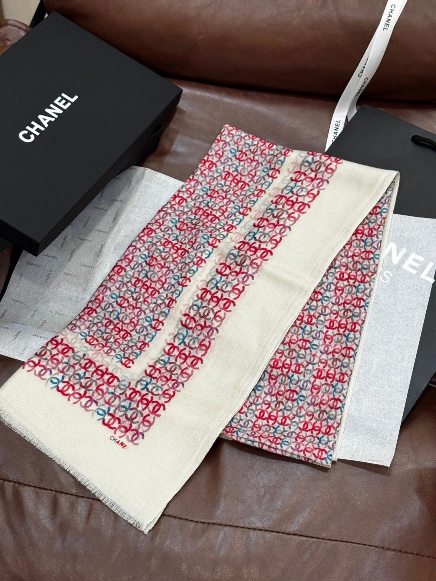 CHANEL 25S SCARF 200 IN CASHMERE 728978 mysite