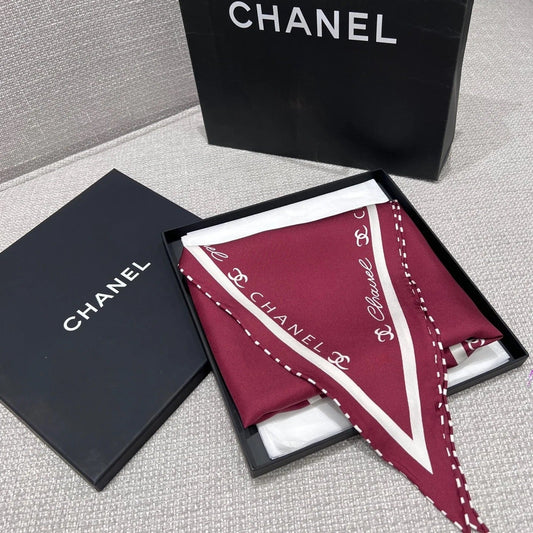 CHANEL 25S SCARF 160 IN SILK 697665 mysite
