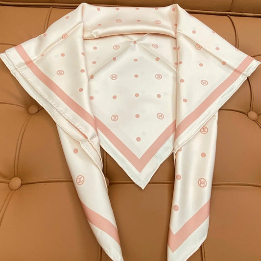 CHANEL 25S SCARF 90 IN SILK 704605 mysite