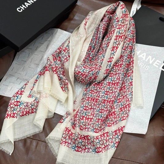 CHANEL 25S SCARF 200 IN CASHMERE 728978 mysite