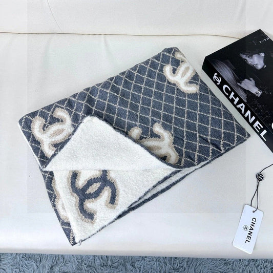 CHANEL 25S SCARF 185 IN CASHMERE 721524 mysite