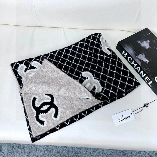 CHANEL 25S SCARF 185 IN CASHMERE 721525 mysite